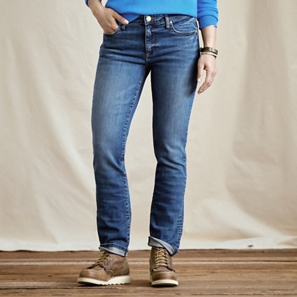 Kut from the Kloth Womens Straight Leg Jeans Blue Medium Wash Size 14 Stretch